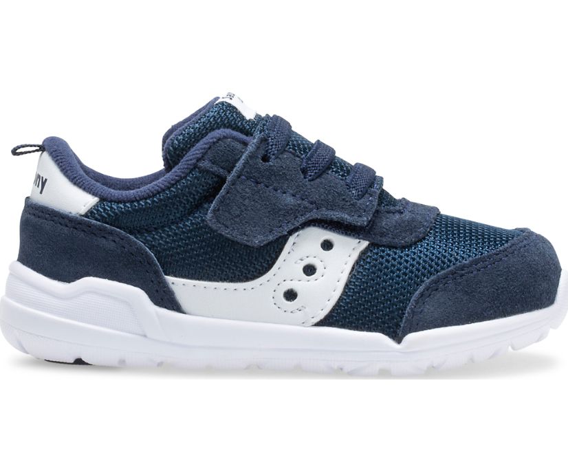 Kids\' Saucony Jazz Riff Sneakers Navy / White | Singapore 736ILHS